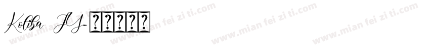 Koliba JY字体转换